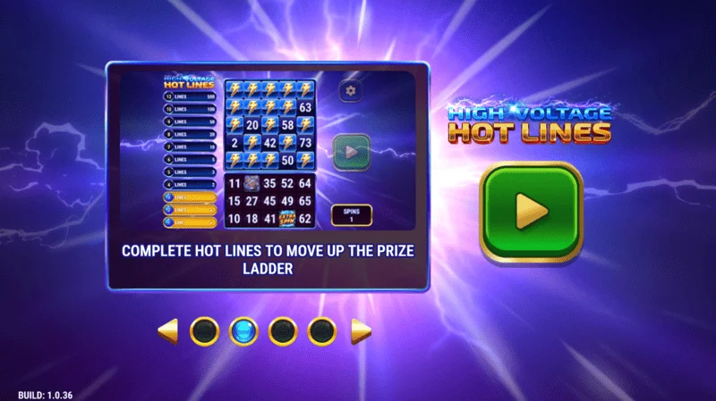 High Voltage Hot Lines - loading screen